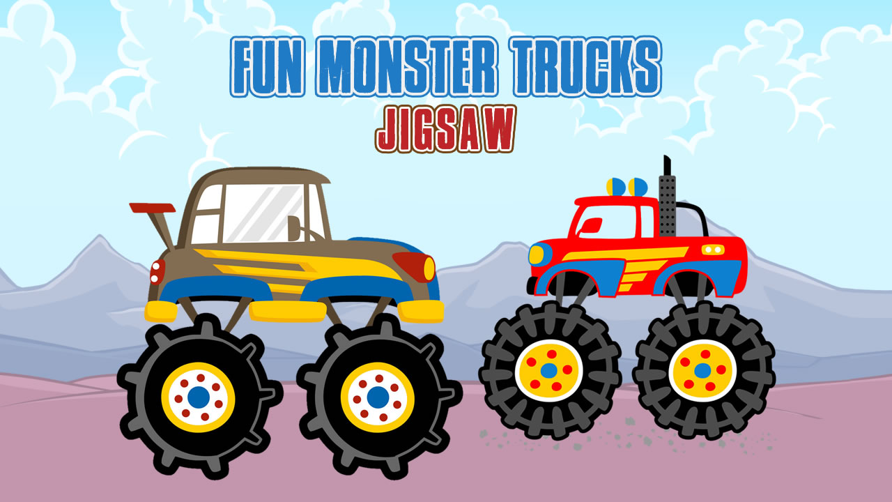 Image Fun Monster Trucks Jigsaw